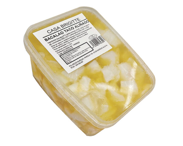 TACOS DE BACALAO EN ACEITE ALIÑADO 250 gr - Imagen 2