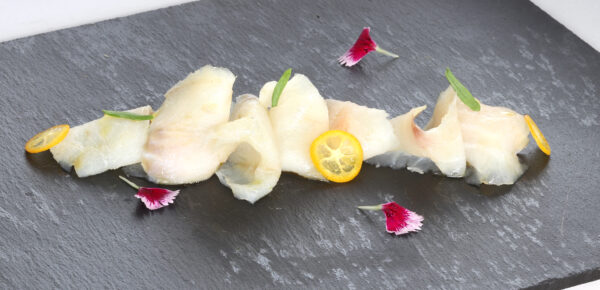 CARPACCIO DE BACALAO CON ACEITE 80 GR