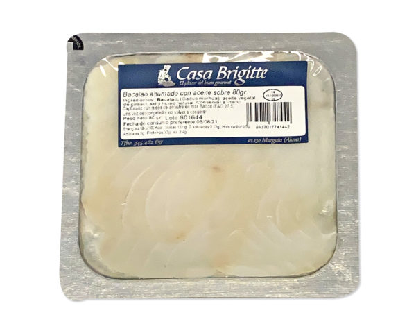 CARPACCIO DE BACALAO CON ACEITE 80 GR - Imagen 2
