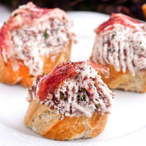 Ensalada de jamón iberico Casa Brigitte